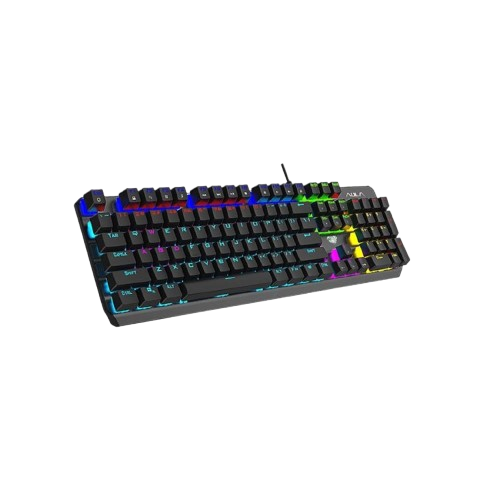 AULA F2066 Black Gaming Keyboard – RGB Mechanical