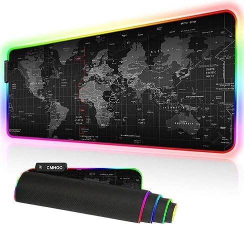 World Map RGB Mousepad